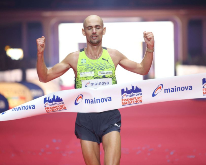 Hendrik Pfeiffer. Bild: Mainova Frankfurt Marathon / Norbert Wilhelmi