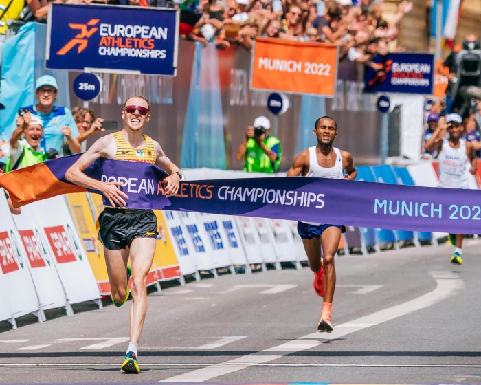 Richard Ringer lief in München zum EM-Triumph. Foto: European Championships / Thomas Niedermüller