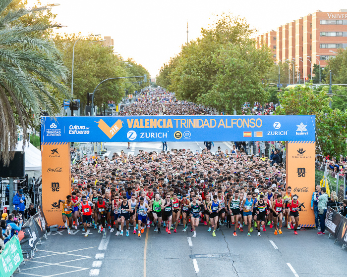 Bild: Valencia Half Marathon Trinidad Alfonso Zurich 2023