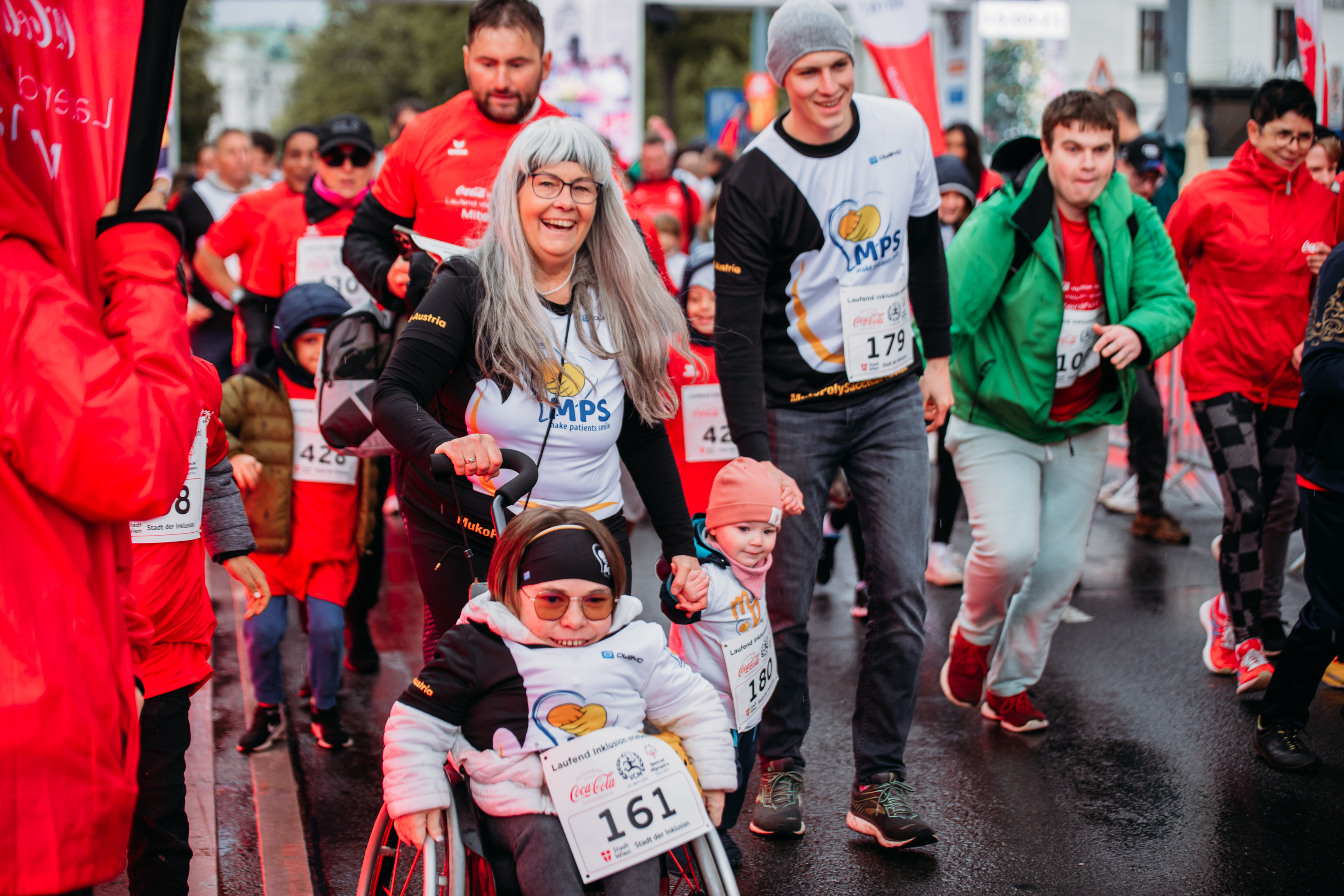 MPS beim Coca-Cola Inclusion Run des VCM. Bild: VCM / Jenia Symonds