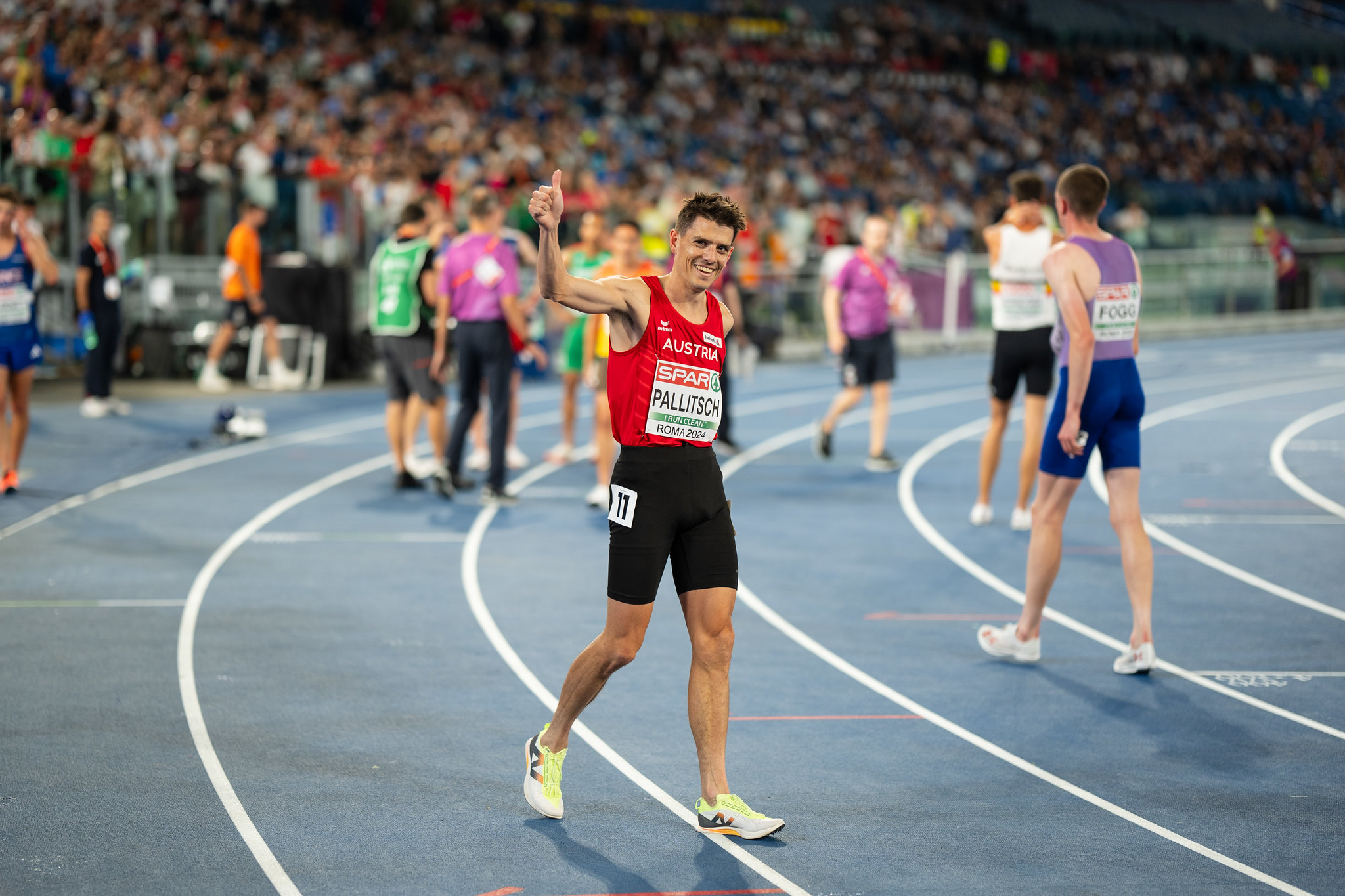 Raphael Pallitsch wird für Österreich über 1500m bei Olympia starten. Bild: ÖLV / @wolf.amri