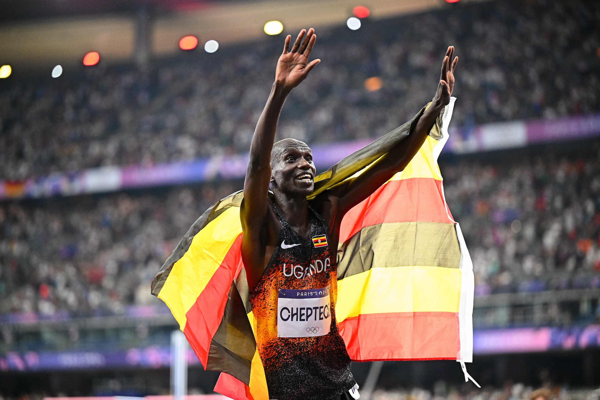 Joshua Cheptegei. Bild: Mattia Ozbot / World Athletics