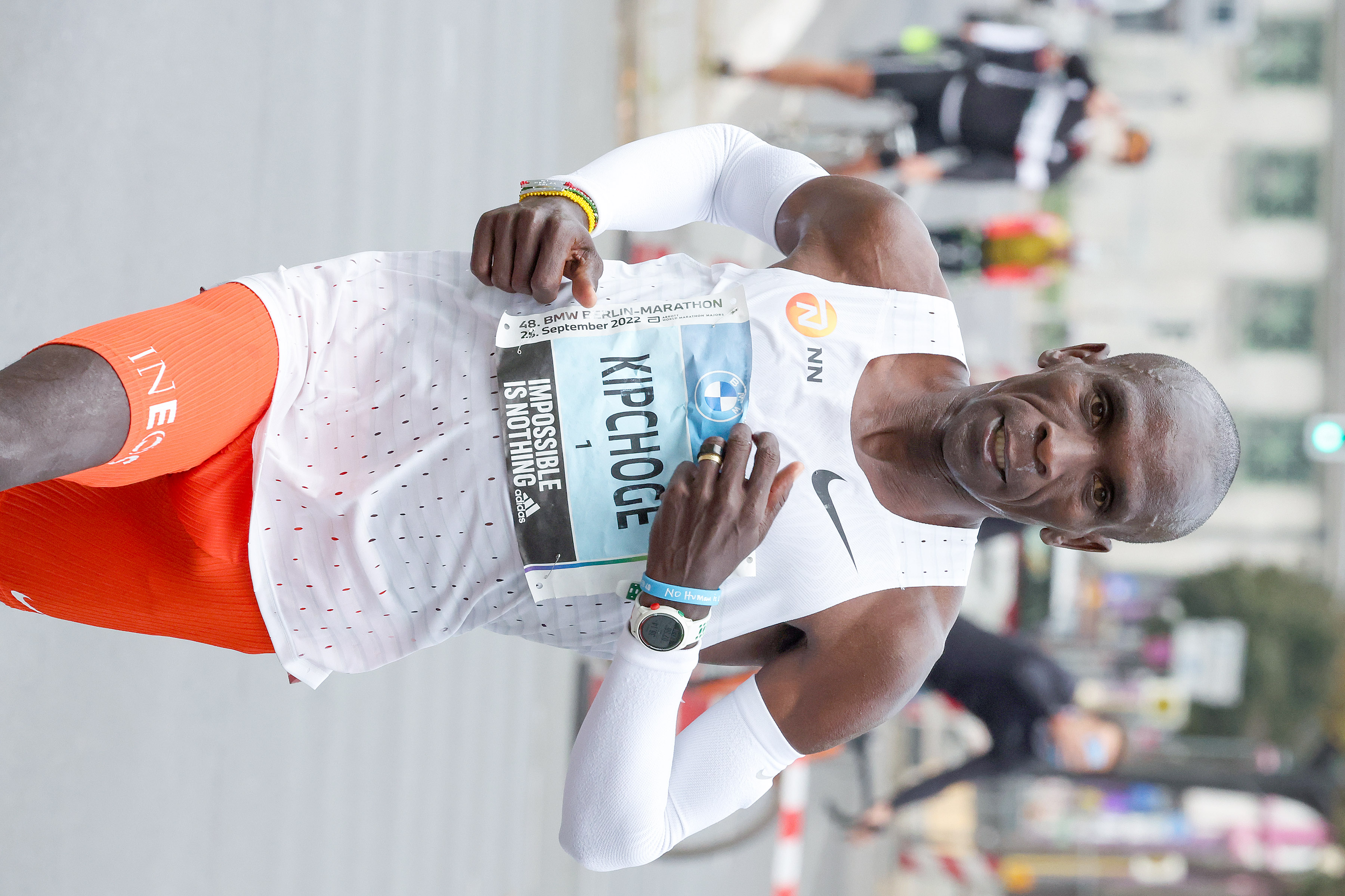 Eliud Kipchoge kann in Paris Sportgeschichte schreiben und als erster Läufer zum dritten Mal in Folge den olympischen Marathon gewinnen. Foto: Victah Sailer / photorun.net