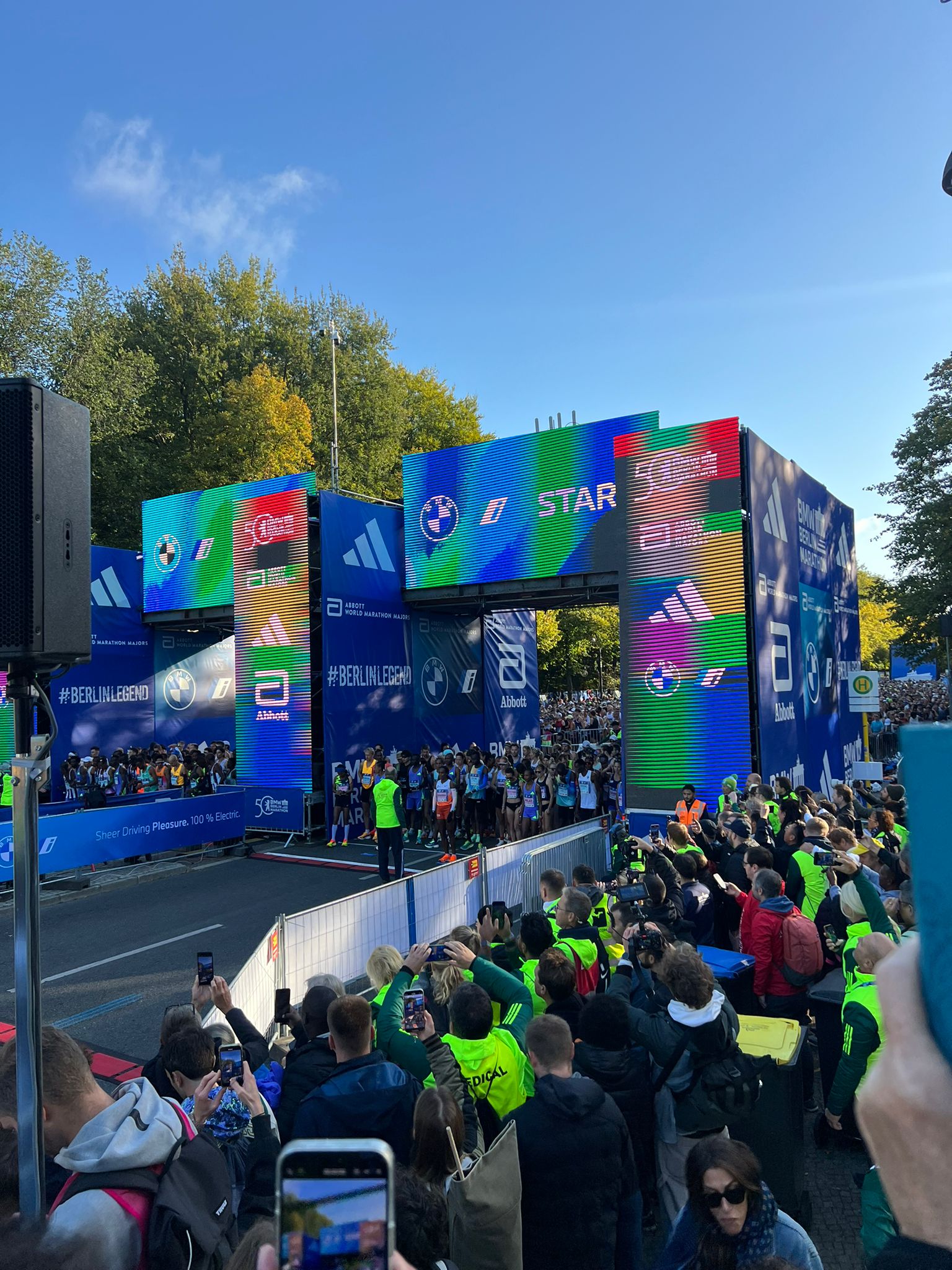 Start zum Jubiläumsmarathon