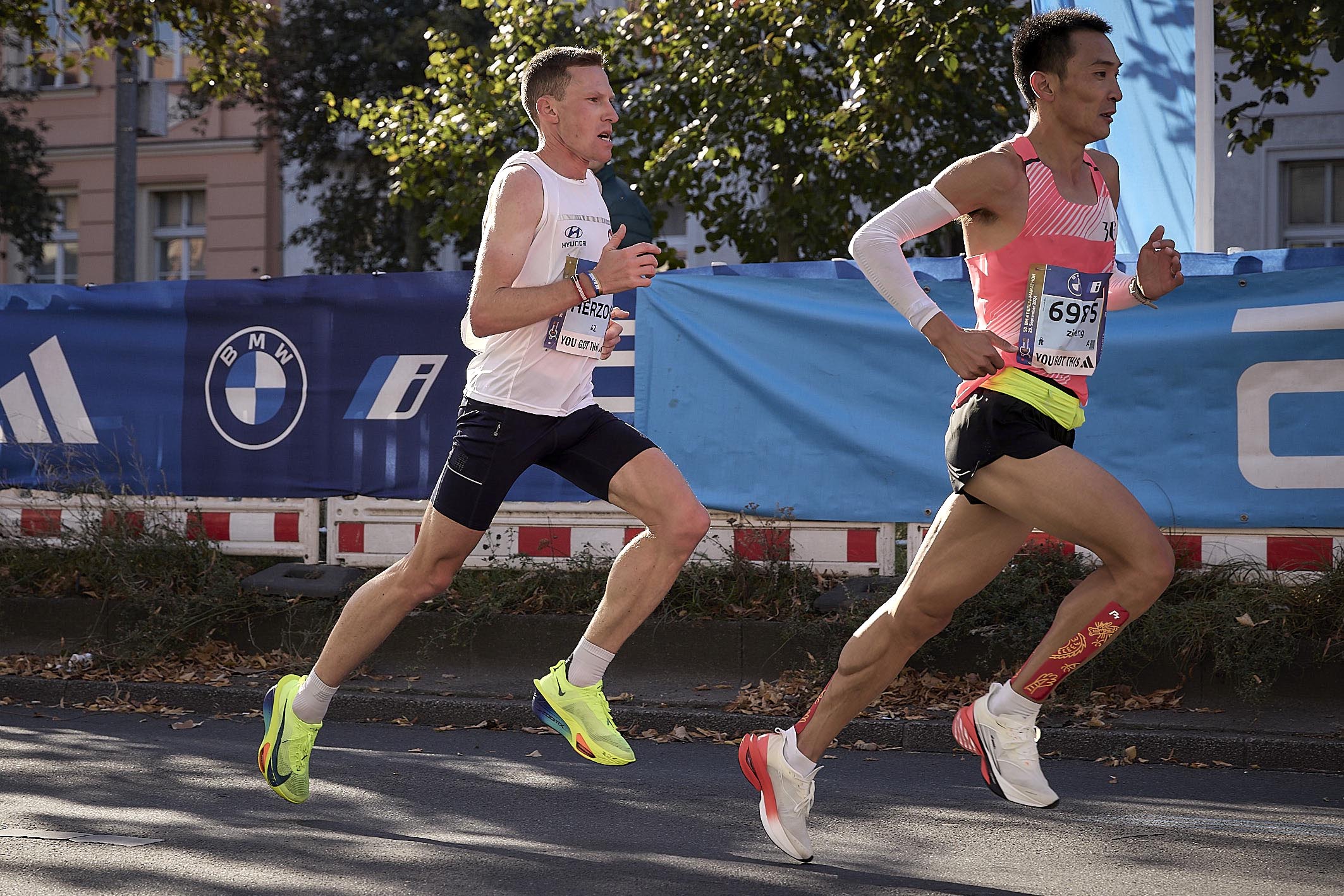 Peter Herzog beim Berlin Marathon. Bild: SIP / Johannes Langer