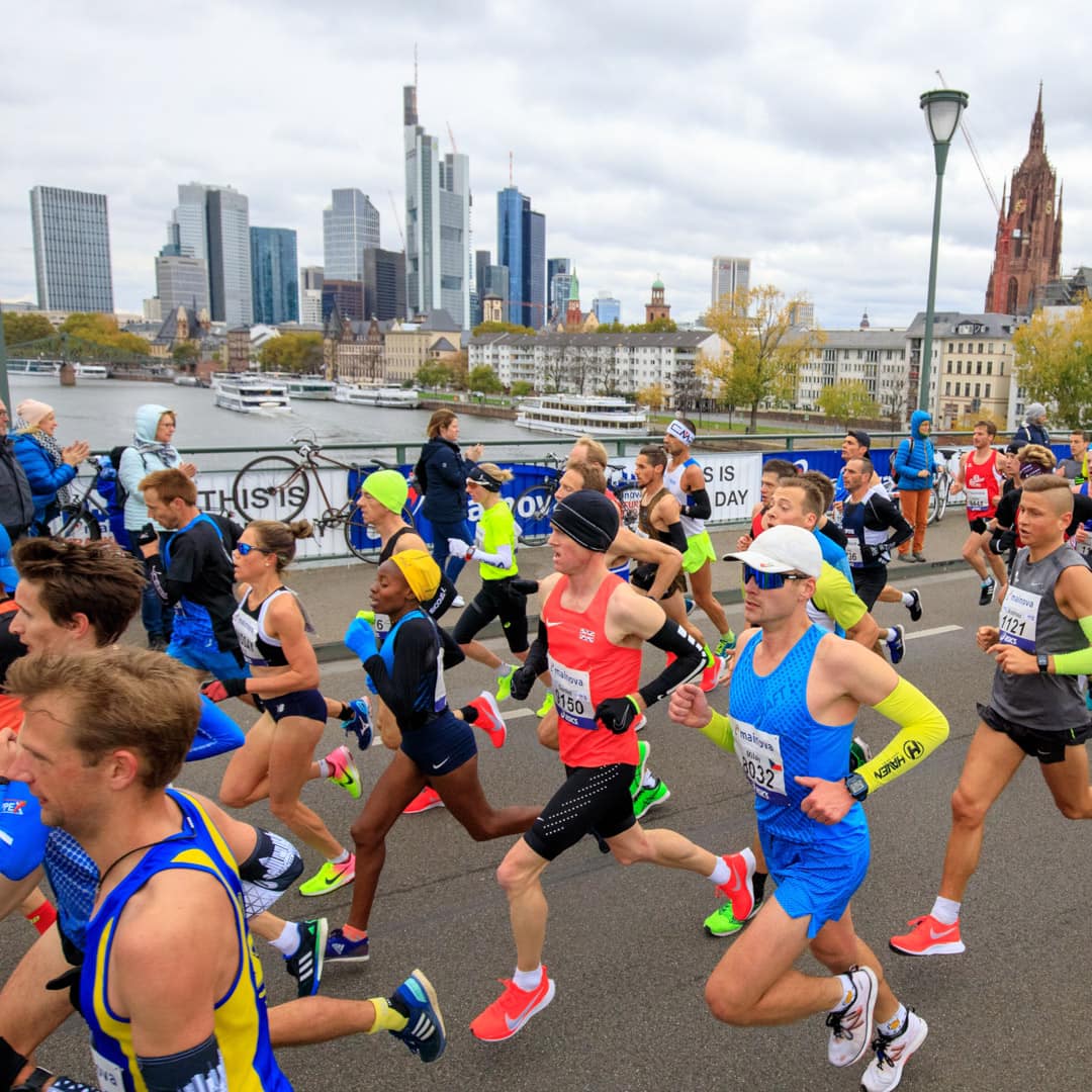 Mit einem hochklassigen Feld wird am Sonntag der Mainova Frankfurt-Marathon gestartet. Foto: Mainova Frankfurt Marathon