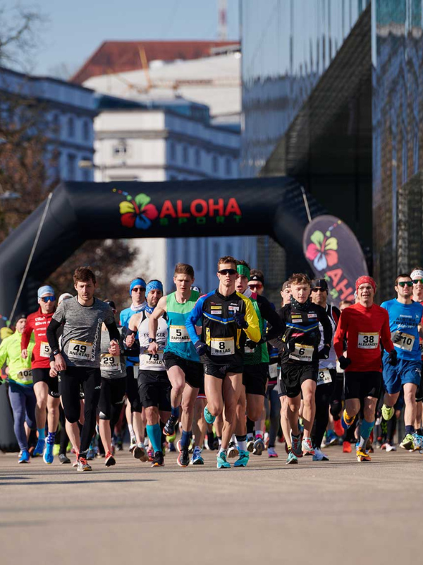 Aloha Winterlaufserie in Linz